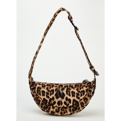 Bolso de hombro con estampado de leopardo popular de moda, bolso cruzado informal