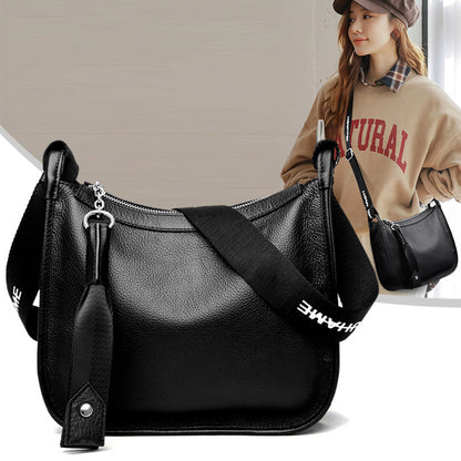 Women's New First Layer Cowhide Fashion Shoulder Bag Soft