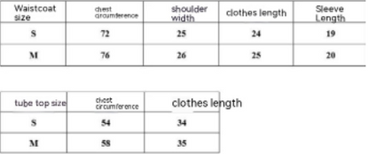 Women's Slim-fit Zipper Tube Top Short Sleeve Small Waistcoat Top