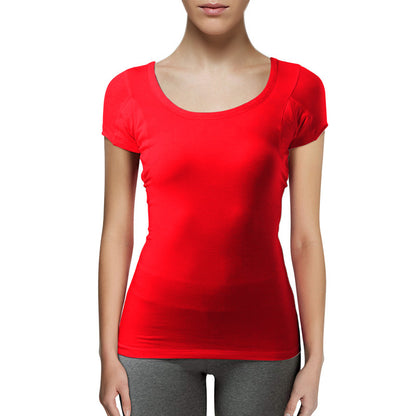 Women's Modal Short Sleeve T-Shirt Double Layer