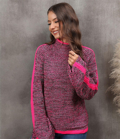 New Popular Sweater Patched Color Women