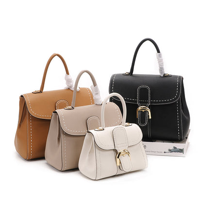 All-match Atmospheric Personality Fashion Portable Hong Kong Style Messenger Retro Bag