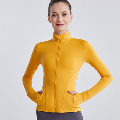 Pocket Track Top Running Fitness Cardigan