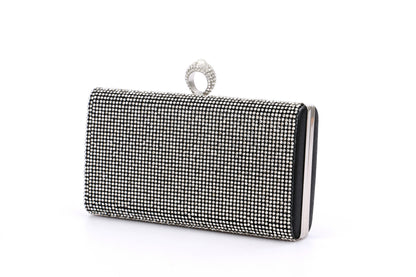 Diamond-encrusted Lady Spot Hand Bag Diamond