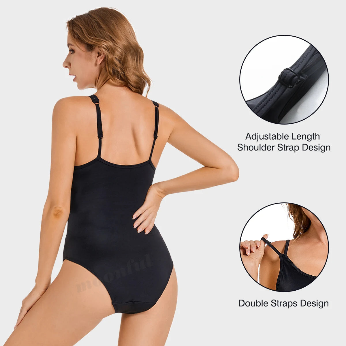 High Elastic Fabric Light Absorption Women's Menstrual Leak-proof Swimsuit