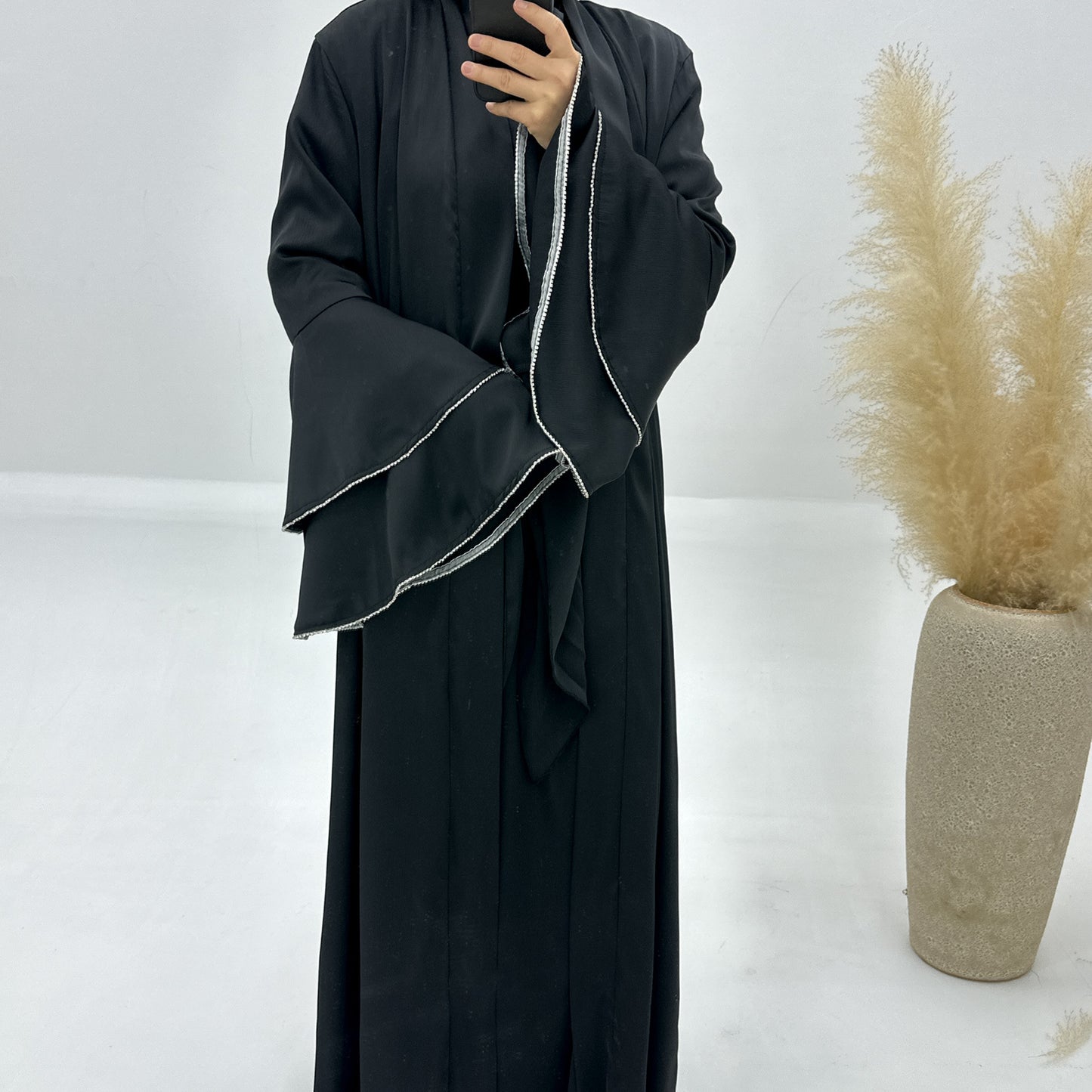 Robe élégante turque de dubaï, garniture de mode pour commerce électronique