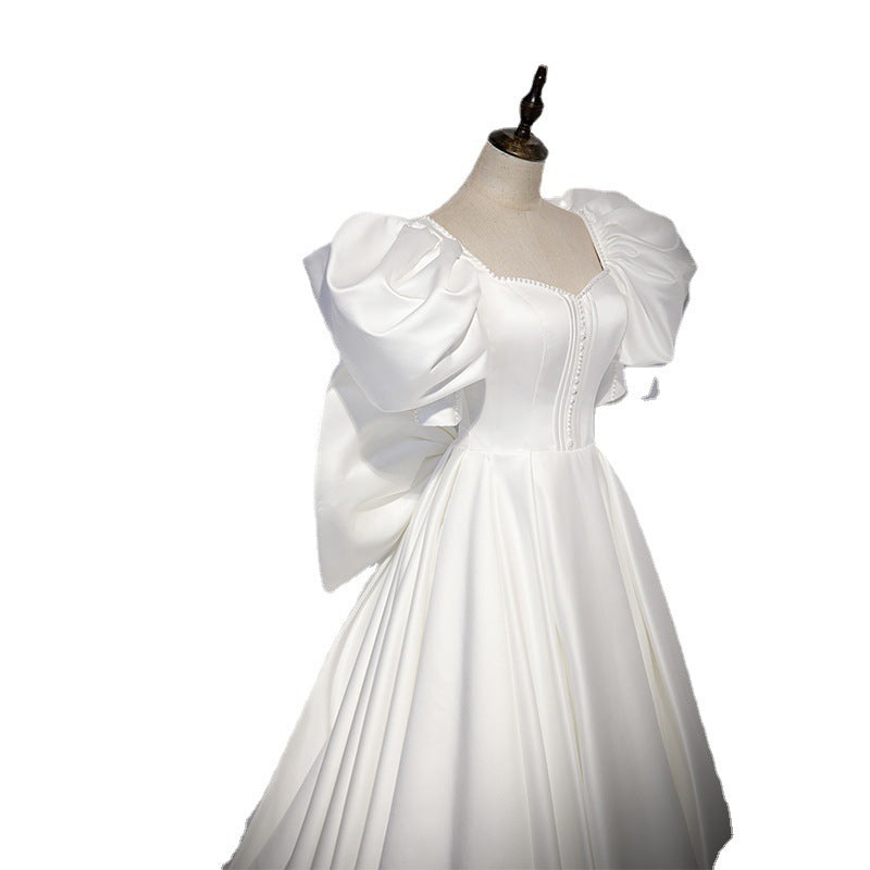 White Evening Dress Women's Banquet