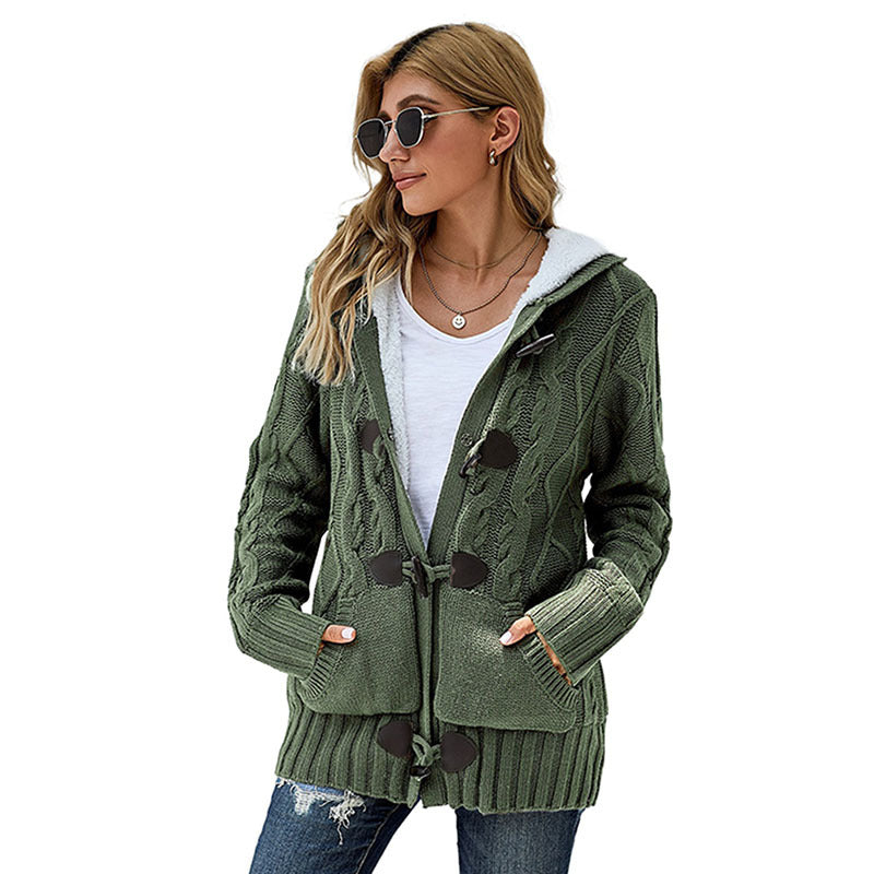 Shiying Pull Veste Femme Plus Cachemire Hiver