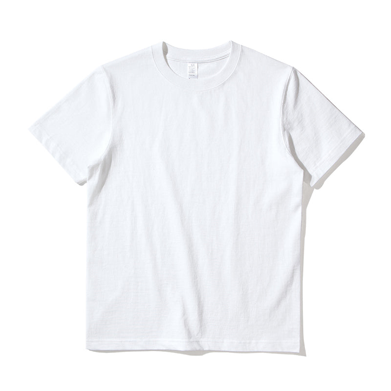 T-shirt en coton à manches courtes pour hommes et femmes 