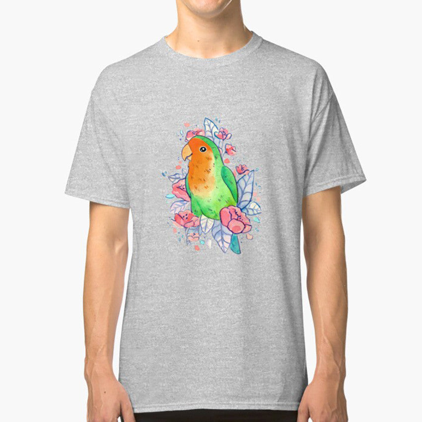 Camiseta Manga Corta Lovebird Flowery Lovebird