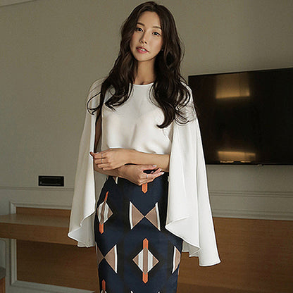 Professional cloak dress female spring