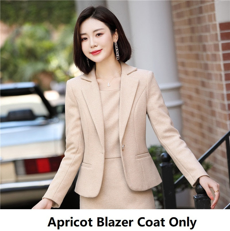 Temperament High Sense Business Long-sleeved Suit