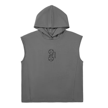 Function Wind Hooded Sleeveless Vest