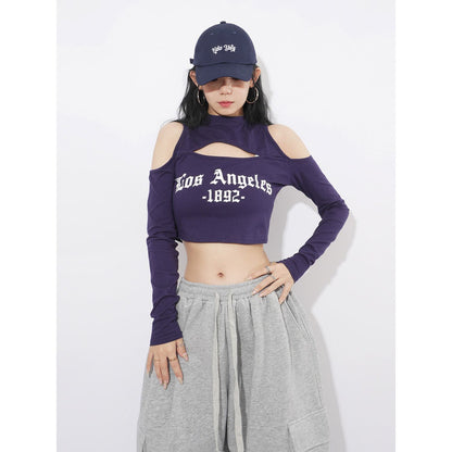 Pull court taille haute pour femme