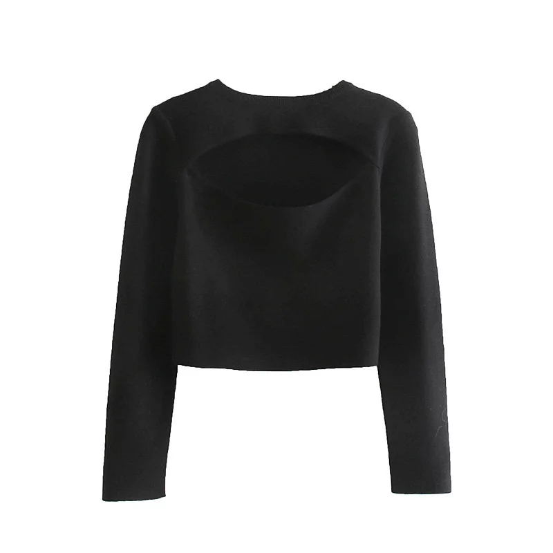 Pull femme maille creuse