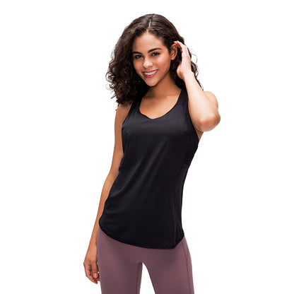 Blouse de sport pour vêtements de yoga pour femmes