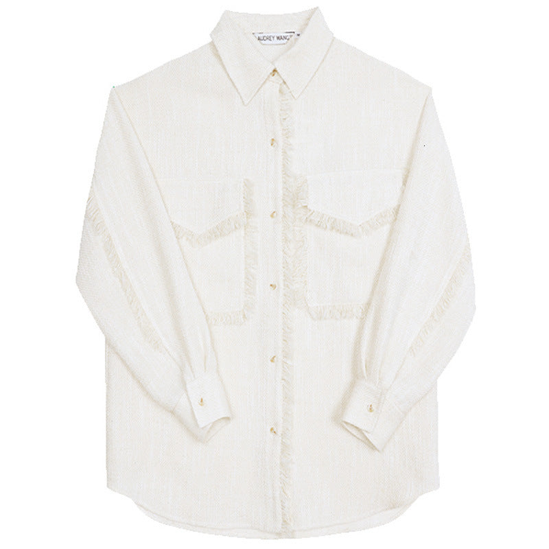 Long Sleeve Loose Western Shirt