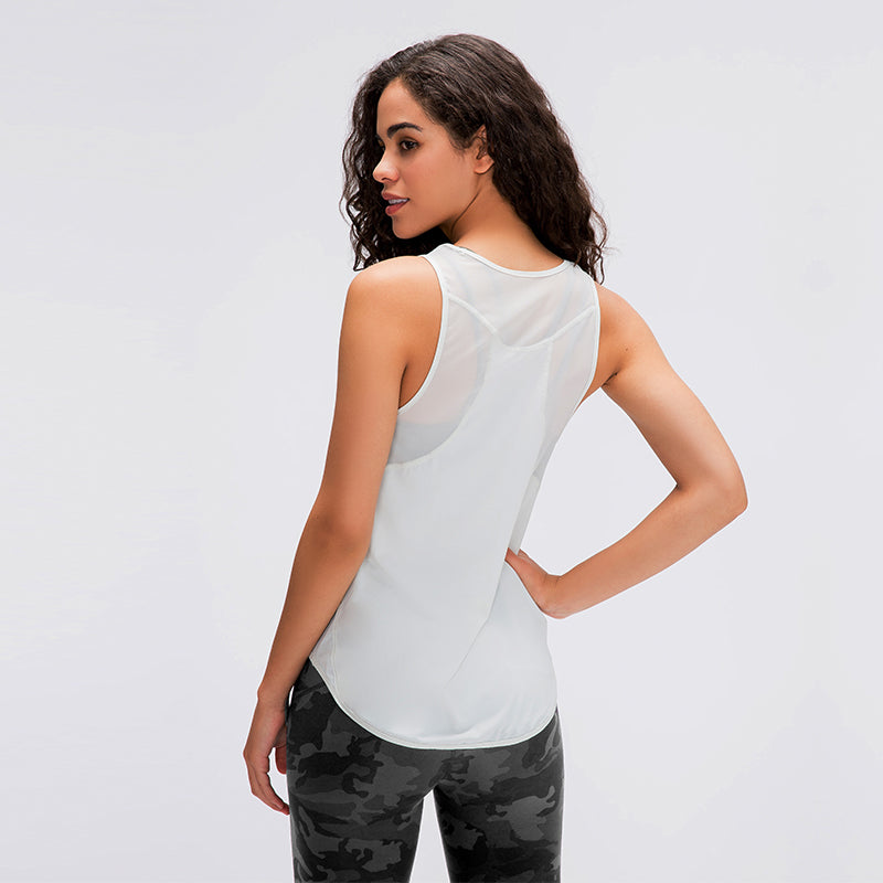 Blouse de sport pour vêtements de yoga pour femmes