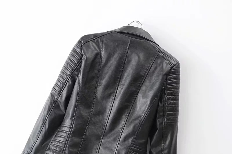 Women's leather motorcycle leather