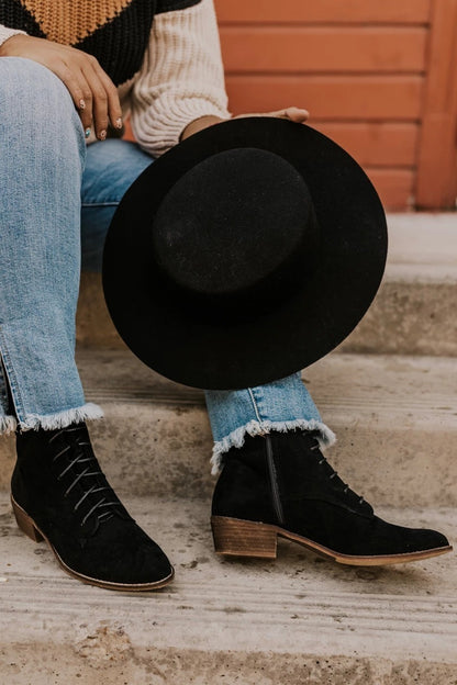 Botas femeninas de tacón cuadrado bajo de ocio de otoño e invierno