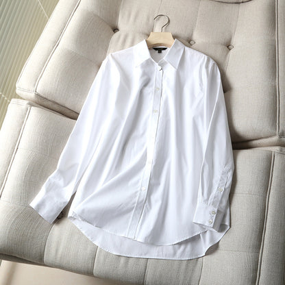 Spring And Autumn New Solid Color Shirt