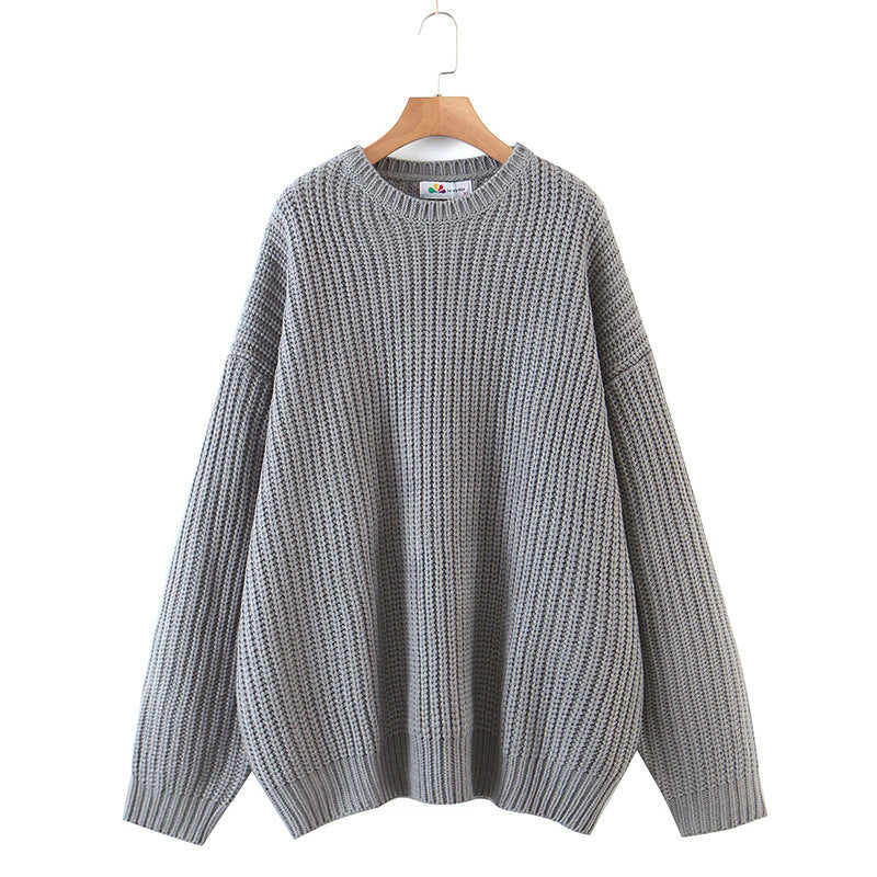 Women's Loose Round Neck Sweater