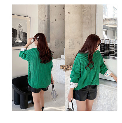 Women's Loose Round Neck Sweater