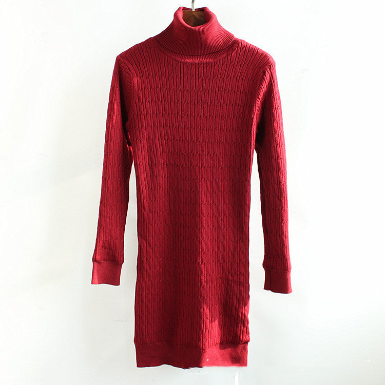 Chemise tricotée à manches longues pour femme, épaisse et chaude, en peluche, à bascule, automne et hiver