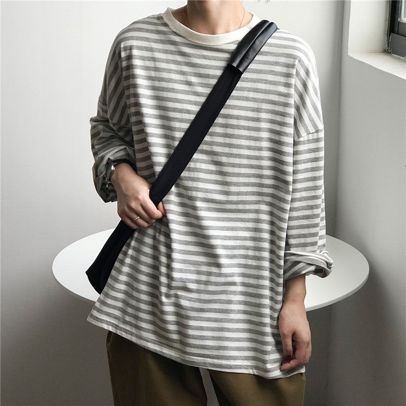 Women's Round Neck Loose Long Sleeve t-Shirt