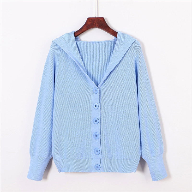 Cardigan tricoté à col en V pour femme, veste à capuche épaisse