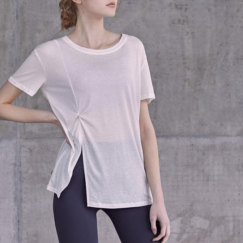 Thin Blouse Loose Quick-drying Short-sleeved Sports Top