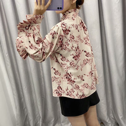 Temperament All-Match Chiffon Bottoming Shirt