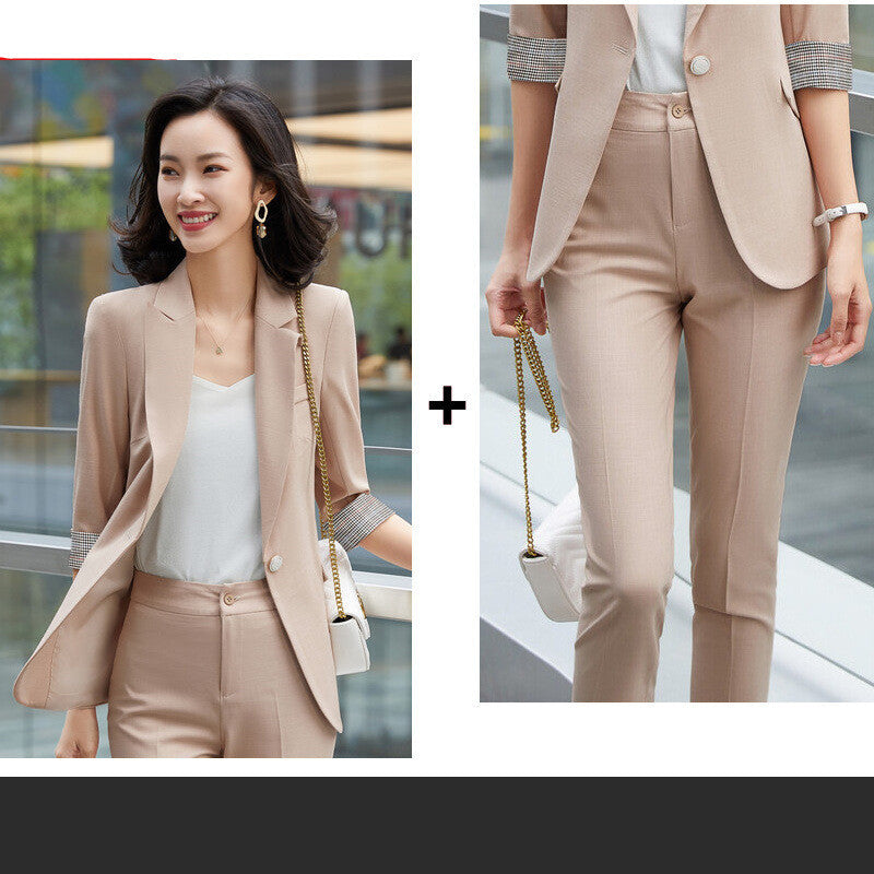 Two-piece Fashion Lady's Professional Wear