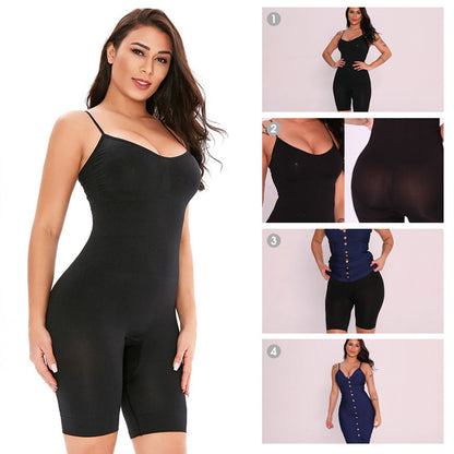 Postpartum One-Piece Abdomen Corset Seamless High-Elastic Bottoming Corset, Buttocks, Abdomen And Legs