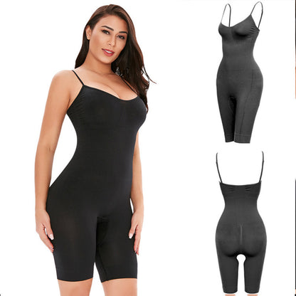 Postpartum One-Piece Abdomen Corset Seamless High-Elastic Bottoming Corset, Buttocks, Abdomen And Legs