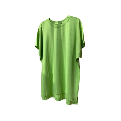 Fruit Green Summer Korean Simple Round Neck Short Sleeve