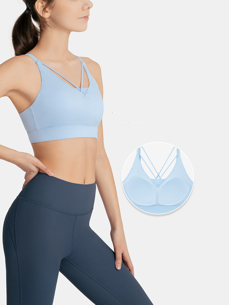 Slim Yoga Vest Gathers Up The Shape To Reduce The Milk And Shock Absorption