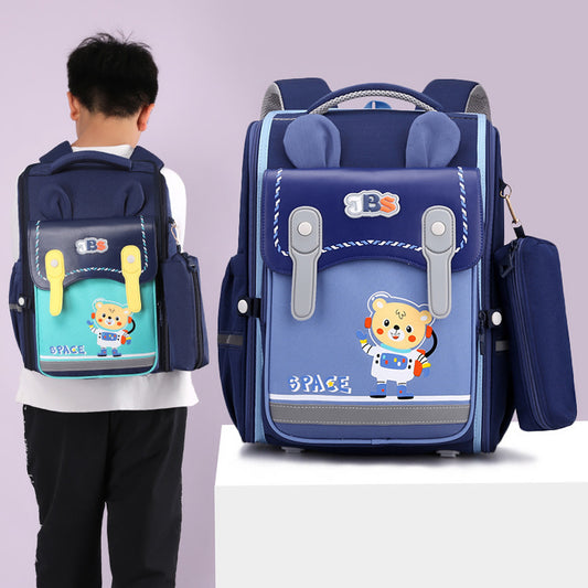 Mochila para estudiantes de primaria Mochila de gran capacidad para niños