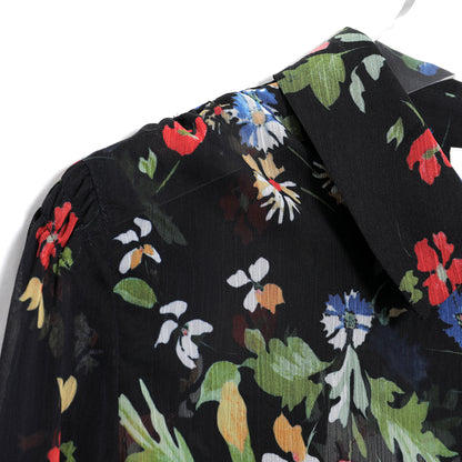 Chemise Daisy fleurs jardin