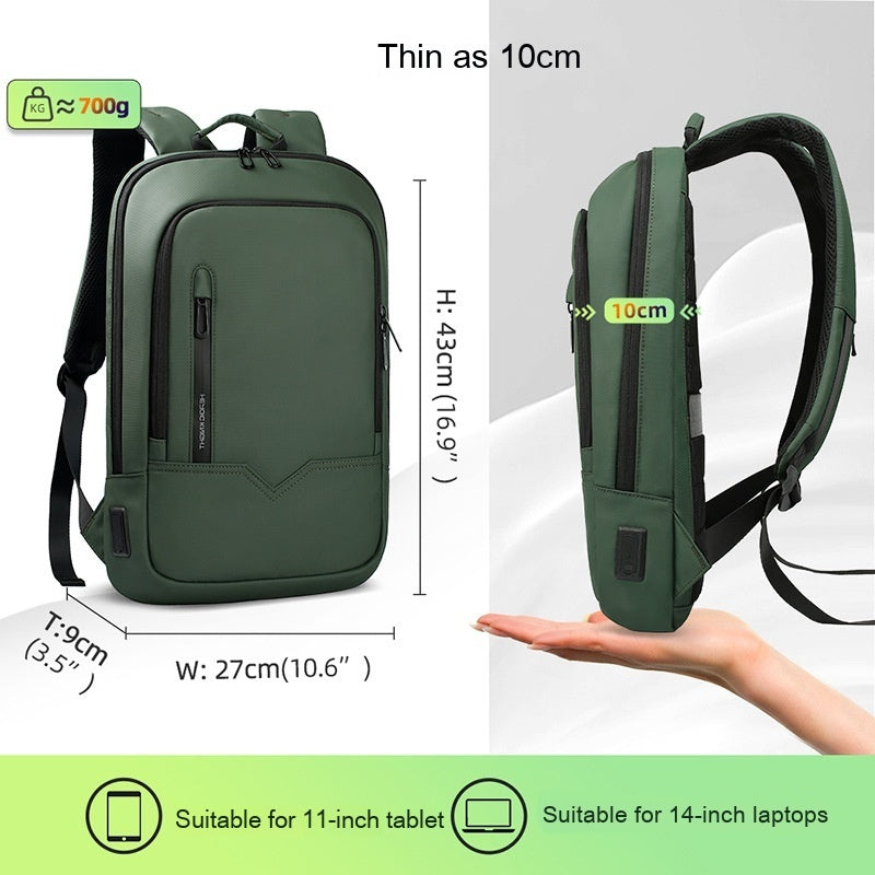 Men's Fashion Casual Waterproof Backpack