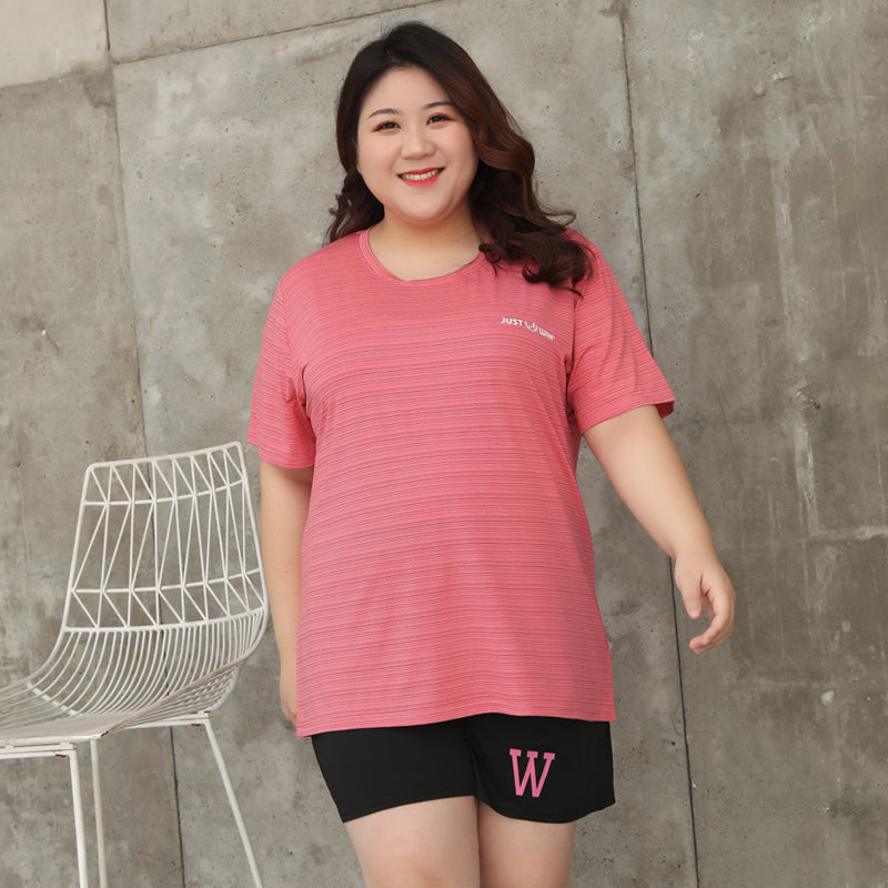 Striped short sleeve t-shirt