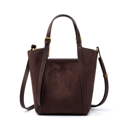 Women's Cowhide Casual Portable Messenger Bag