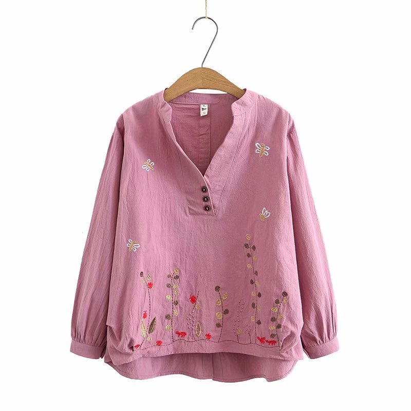 Nouveau Mode abeille broderie col en v tricolore pull