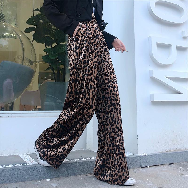 High Waist Loose Wide Legs Draping Mop Straight Retro Daddy Pants