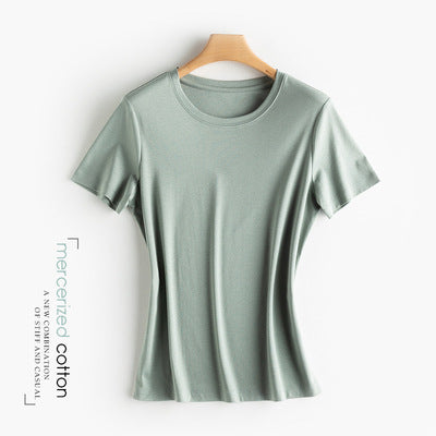 Silk cotton T-shirt