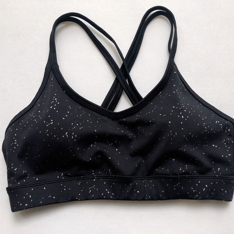 Metal starry pants matching bra