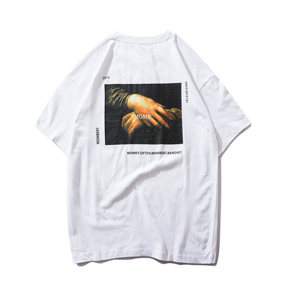 Oil painting t-shirt