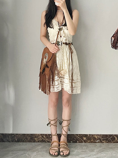 Short Vacation Strap Dress For Women