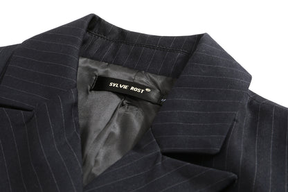 Trumpet sleeve casual suit jacket