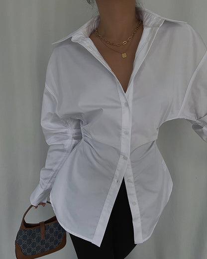 Chemise taille en coton personnalisée haut de gamme faite maison